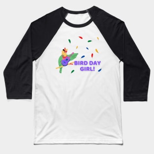Parrot bird lovers and birthday girls - Bird day girl Baseball T-Shirt